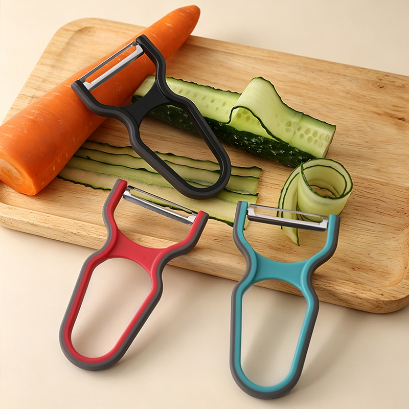 Fábrica de venta in situ de verduras y frutas acero inoxidable casero multifuncional cuchillo de peeling afilado de frutas