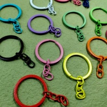 ��ɫ耳�Ȧ30mm����ƽȦ���]��Ȧ  �Ʒ���耳ױ�Ȧ����ֹ����