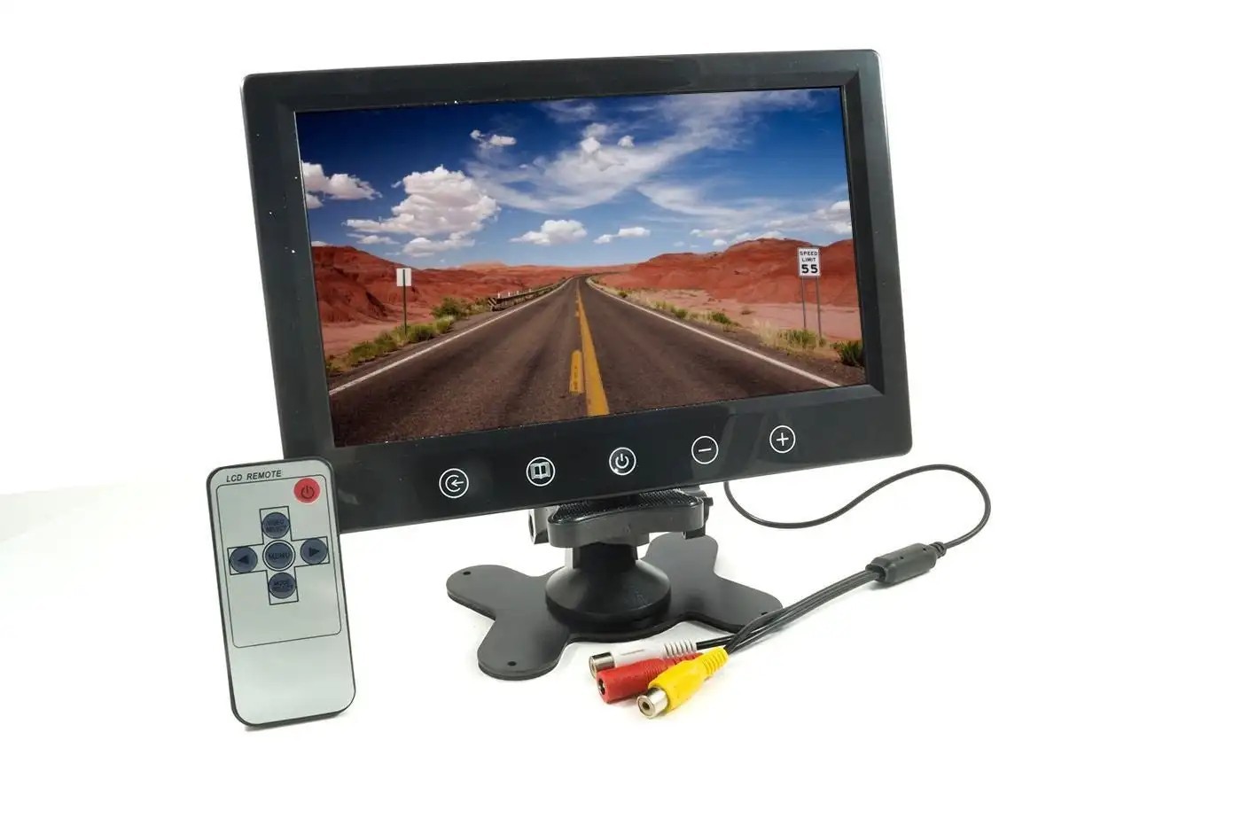 7/ 9inch Car Lcd Monitor, High-Definition with Car Reversing Camera Monitor and Car Monitoring Kit