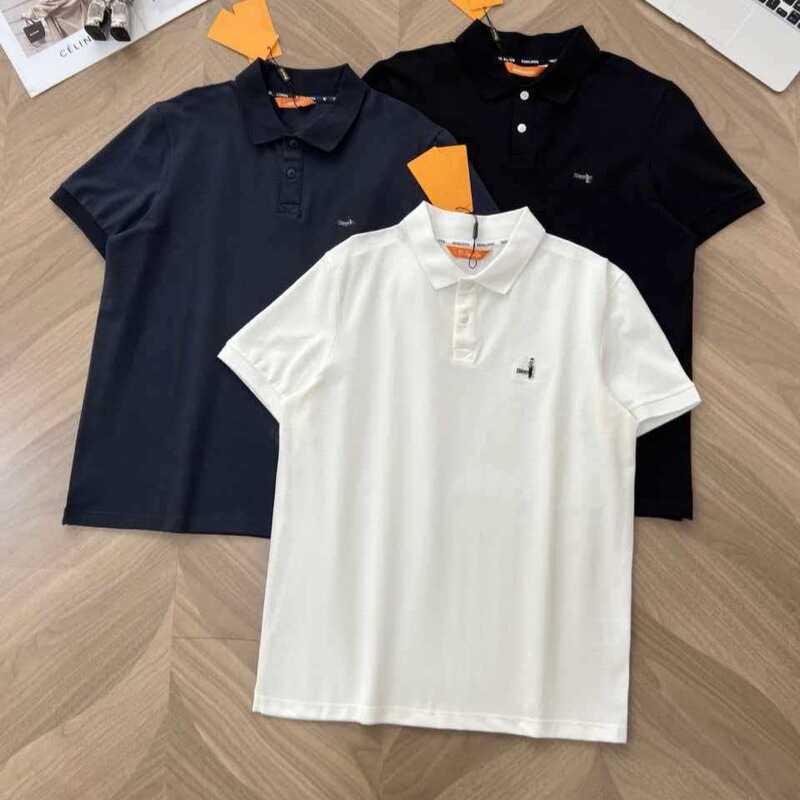 Summer Men's Light Business Casual Short-Sleeved Polo Shirt Cool Lapel T-Shirt Summer Men's Light Business Casual Short-Sleeved Polo Shirt Cool Lapel T-Shirt