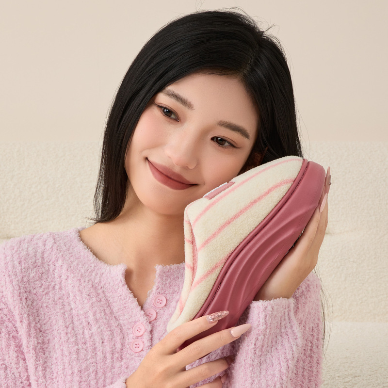 棉拖鞋女款冬季2025新款室内居家保暖毛绒拖鞋男款家用男士秋冬天|undefined