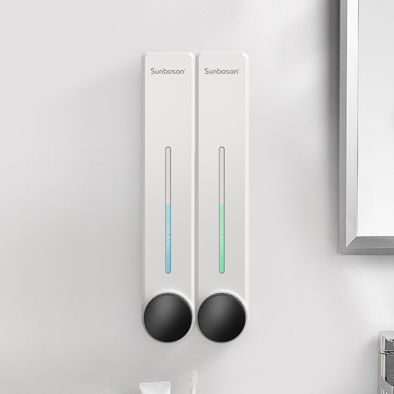 Hotel dispensador de jabón dispensador de pared montado en la pared baño champú ducha gel sub-botella al por mayor de 50