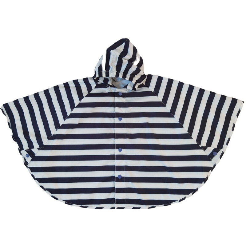 Japanese Single Tail Ins Style Unicorn Dinosaur Strawberry Cape Poncho Lightweight Children's Raincoat