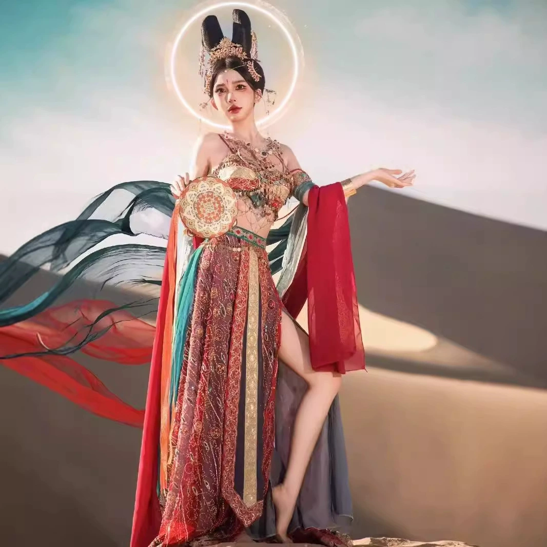 Одна мечта принцессы Дуньхуан оригинальная экзотическая вышивка