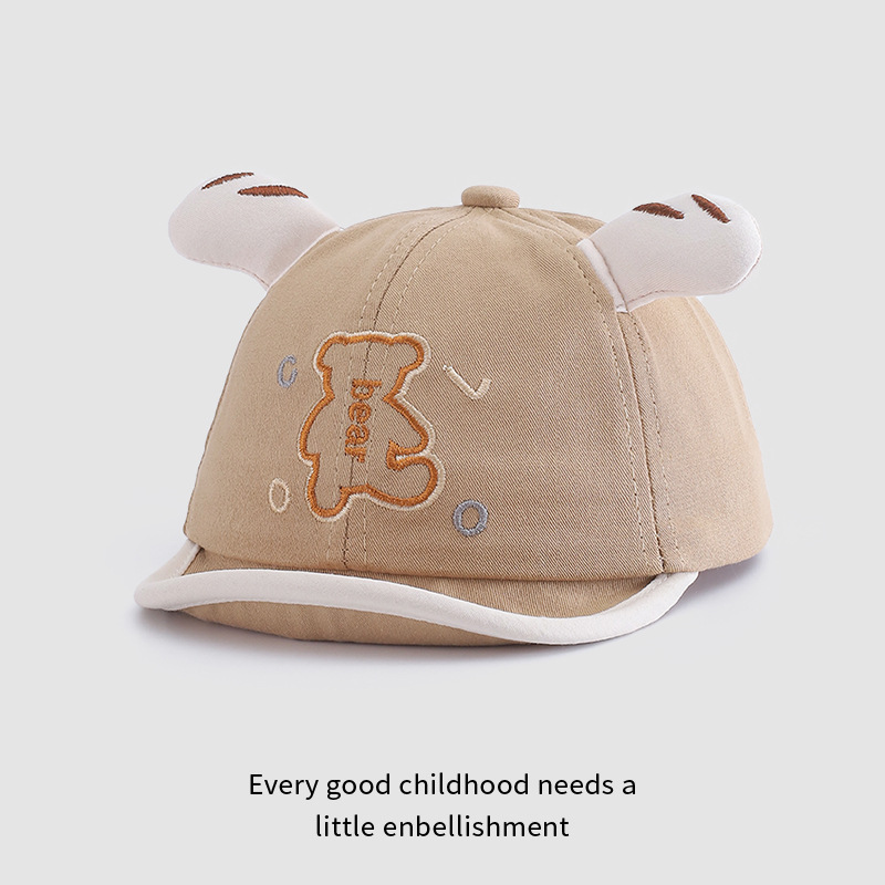 Ojos de antena sombrero para niños sombrero de goma suave sombrero de lengua para bebés casuales sombrero de hip-hop plano sombrero de dibujos animados sombrero para bebés 48CM