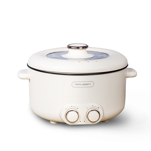 Home Electric Hot Pot Multifunctional Electric Hot Pot Stove Non-stick Pan Dorm Small Electric Hot Pot Gift Wholesale