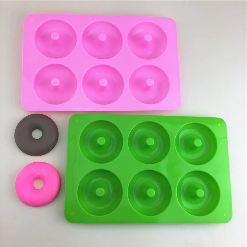 Acrylic donut, compact fondant, silicone soap, mold, french style