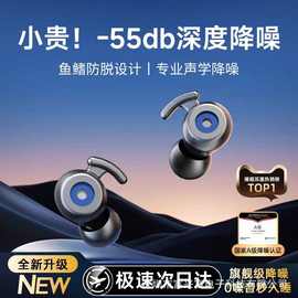 跨境隔音降噪耳塞硅胶静音耳塞午睡宿舍软防吵睡觉降噪硅胶耳塞