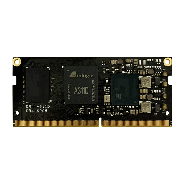 Плата/ядро разработки Jingchen A311D, 4K, NPU 5TOPS, Amlogic Rongpin DR4-A311D