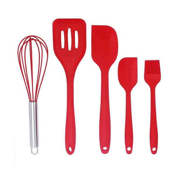 Red 5-piece set in color box