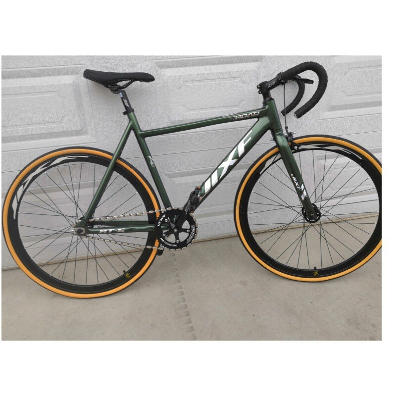 Adult Fixed-Gear Bicycle 700-28C Aluminum Alloy Fixed-Gear Bike Popular among Men and Women for Road Racing and Mountain Biking Adult Fixed-Gear Bicycle 700-28C Aluminum Alloy Fixed-Gear Bike Popular among Men and Women for Road Racing and Mountain Biking