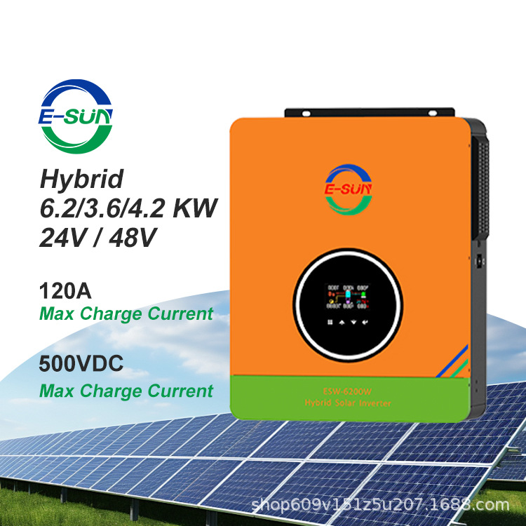 E-SUN煜翔太阳能正玄波逆变器6.2KW 并网 伏现货供应大功率