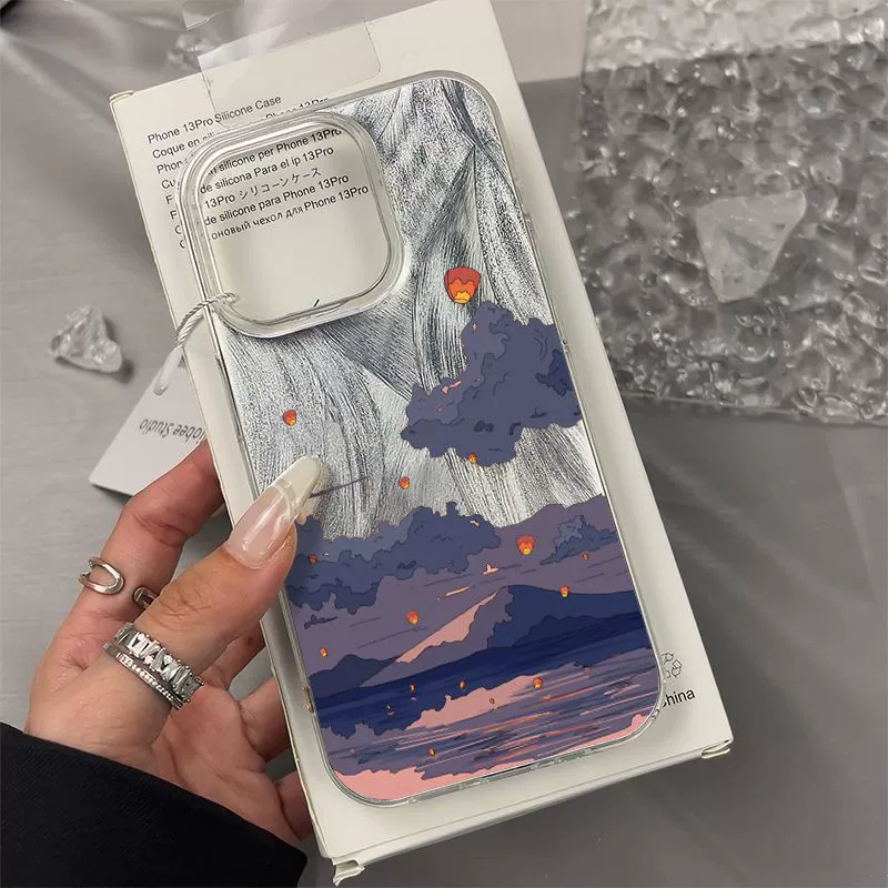 Apple, iPhone15, мультяшный совместимый iPhone16 Pro, чехол для телефона, 11promax, защита при падении, стиль высокого качества