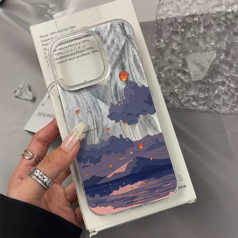 Apple, iPhone15, мультяшный совместимый iPhone16 Pro, чехол для телефона, 11promax, защита при падении, стиль высокого качества