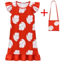 �¿��Ǽʱ���Lilo and StitchҶ�� �д�ͯ�ɷ���˯ȹ����ȹ82505