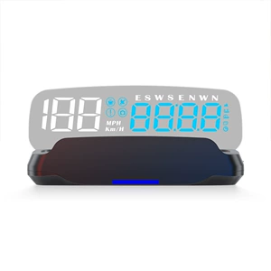 No ghosting HUD head-up display car GPS high-definition USB-powered universal car speedometer altitude date