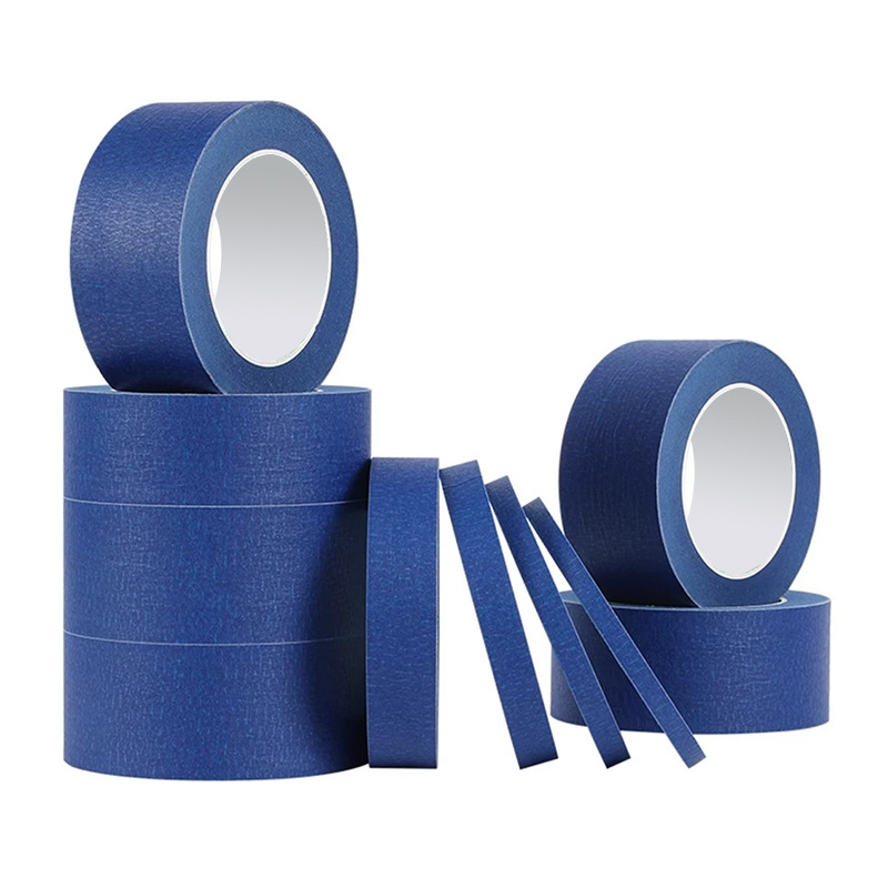 Cubierta de pintura de cinta de papel enmascarante azul sin residuos 3D impresión alta pintura de papel pegajoso fácil de rasgar y escribir