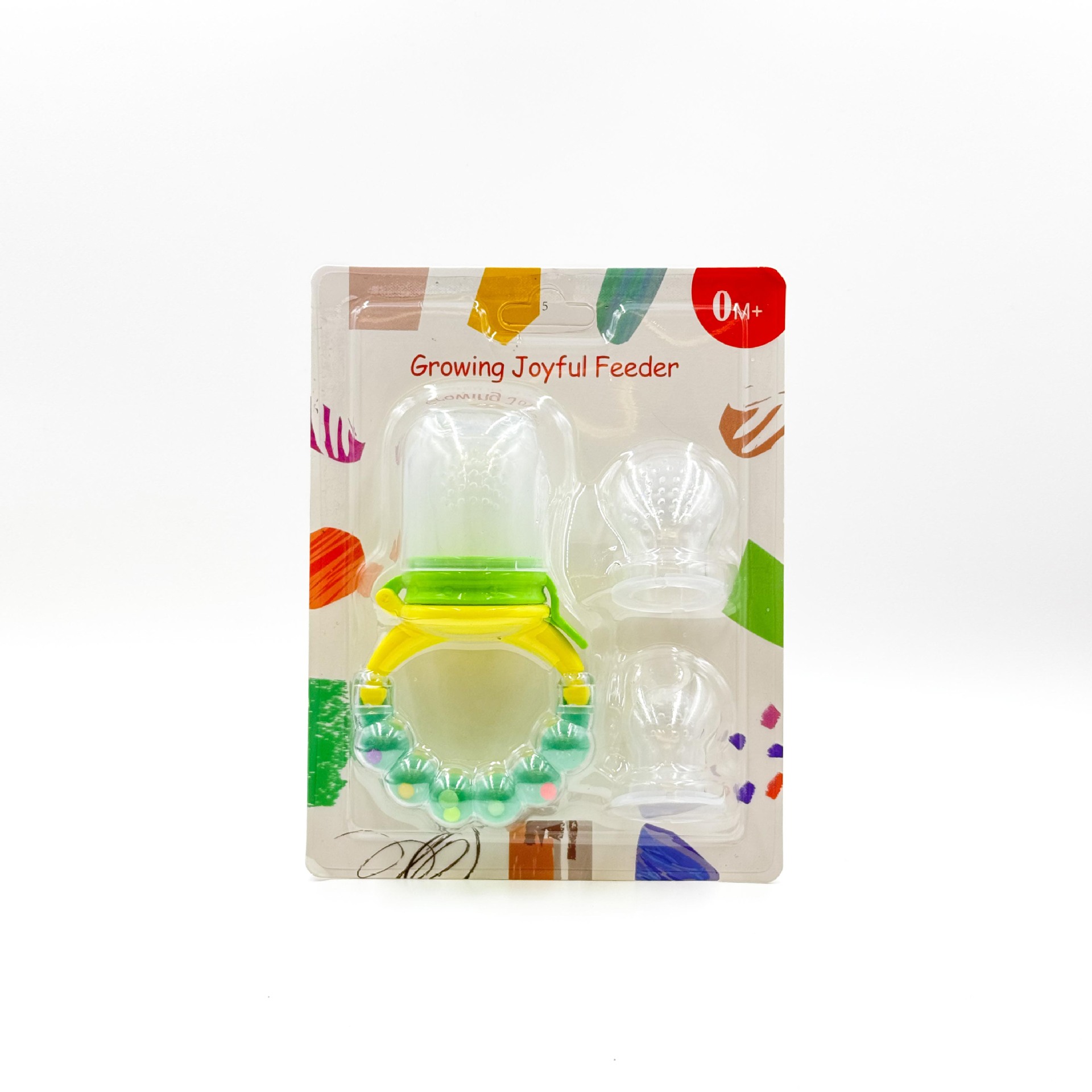 Inglés tarjetas de bebés campana frutas y verduras le bolsas de red pequeñas y medianas juegos de frutas suplementarias mordidas le malla de silicona