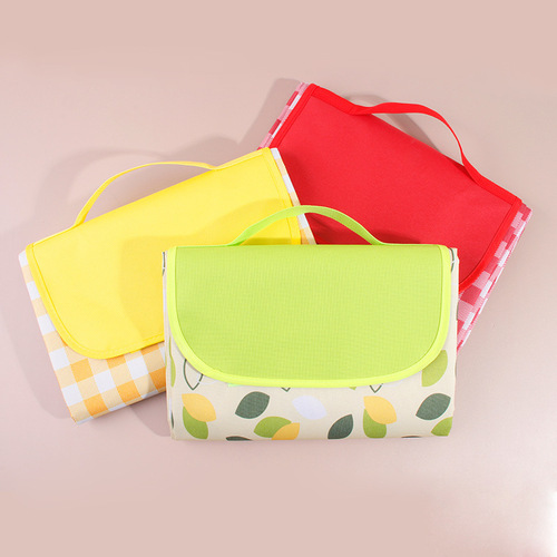 Thick picnic mat with aluminum mold waterproof outdoor camping picnic beach tent grass mat for travel camping