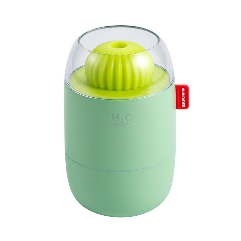 跨境仙人掌加湿器usb家用创意礼品卧室迷你便携车载氛围灯加湿器|undefined