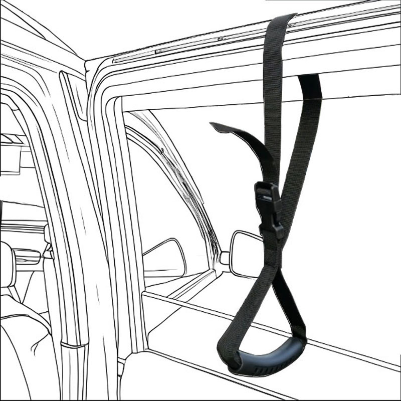 汽车老人上下车扶手(黑色卡扣款)-10