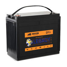 澳大利亚MAXON蓄电池 高尔夫球车电池组MEVG-1275 12V155AH蓄电池