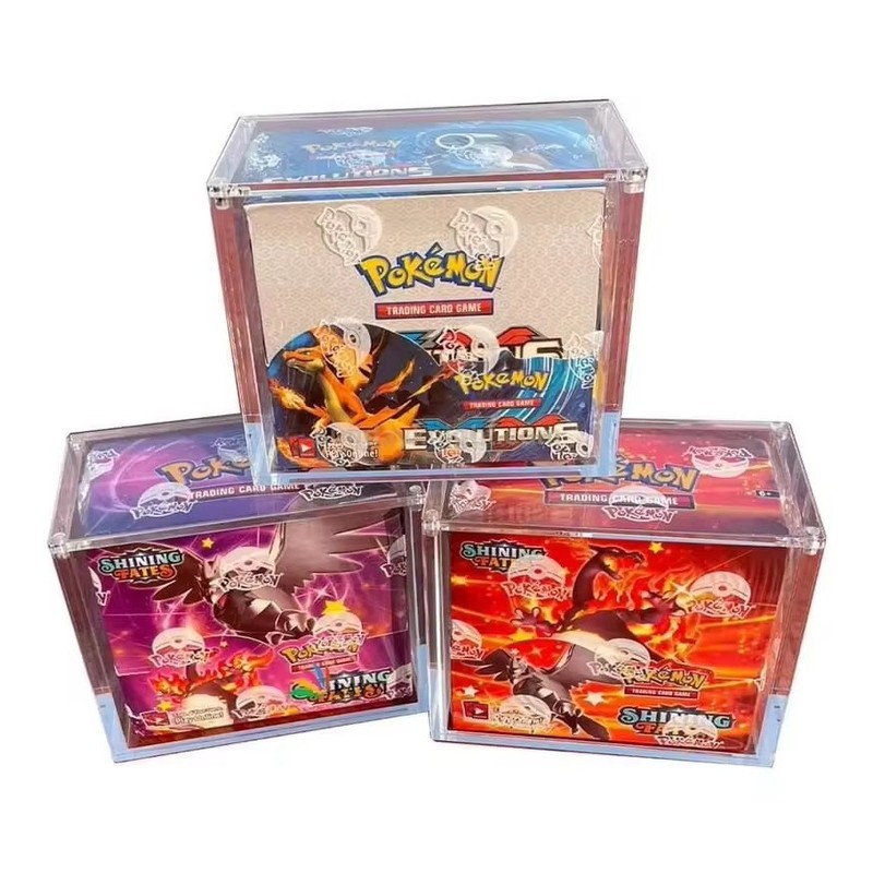 跨境专属工厂直销宝可梦PTCG booster 36包收藏 卡牌亚克力收纳盒|undefined
