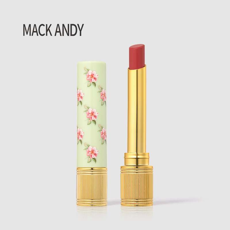 玛可安迪倾色柔润花语口红雾面哑光滋润显色抖音快手一件代发