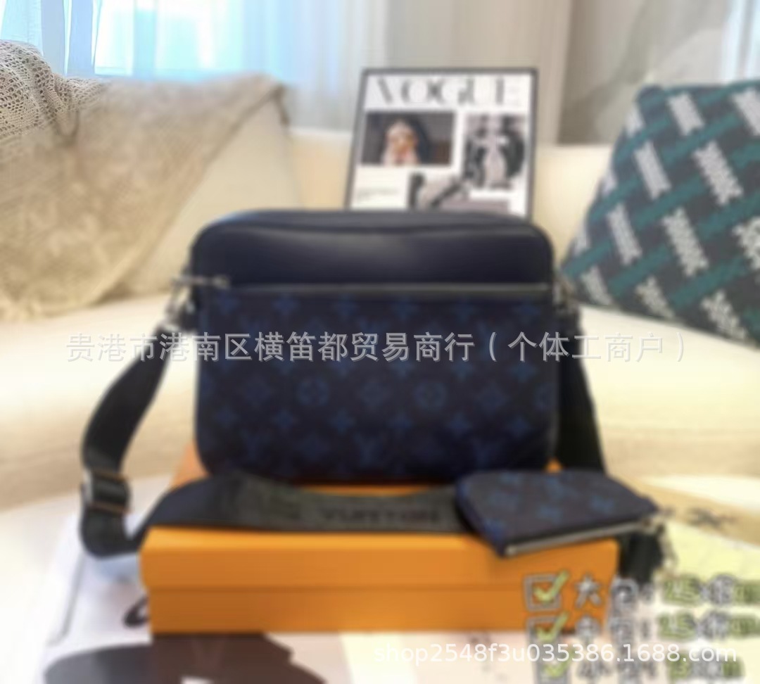 Lero interior de lona moda nuevo casual bolso de hombro americano temperamento de moda tres en uno