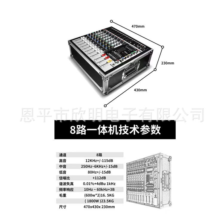 (2개) 균등화 증폭기 12 채널이있는 전력 증폭기 350 W/600W 믹서 16DSP 효과가있는 도매 PM8350