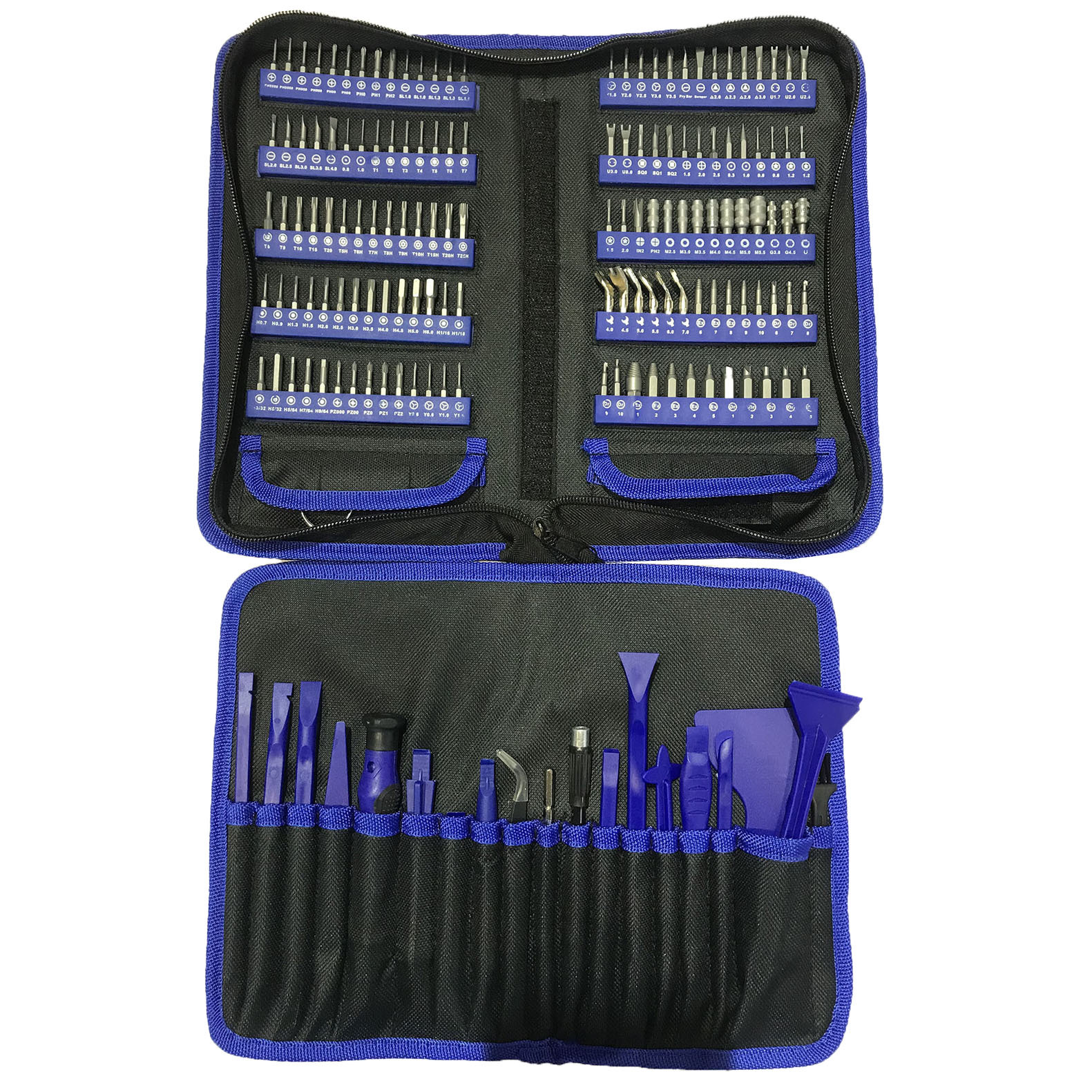 172-en-un traje de destornillador de acero al cromo vanadio herramientas de reparación de productos electrónicos destornillador doméstico traje de combinación