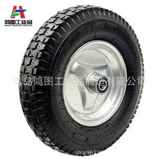 Factory Customized 16X4.50-8 Rubber Inflatable Wheel 16inch Inflatable Wheel High Load Trolley Tool Cart Wheel