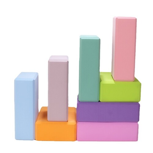 Yoga bricks eva high-density non-slip wear-resistant children and adults dance yoga training fitness leg press bricks