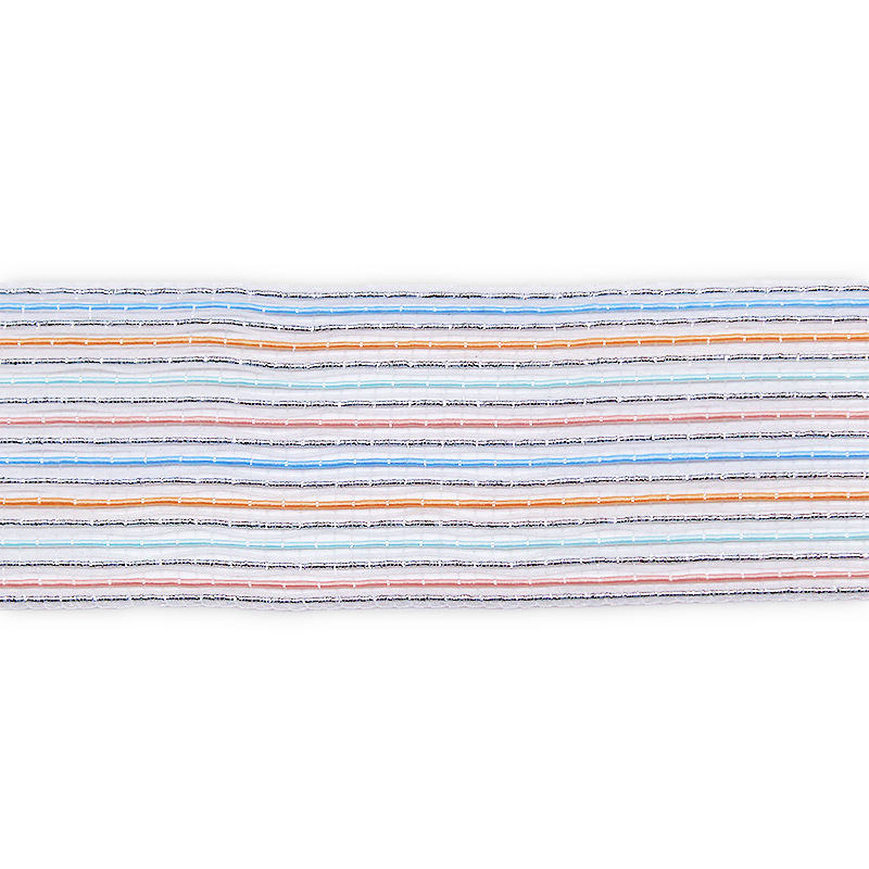 3.6cm���ߵ�����˿֯�� Ьñװ�α�֯�����ϻ��߲�ɫ����֯����