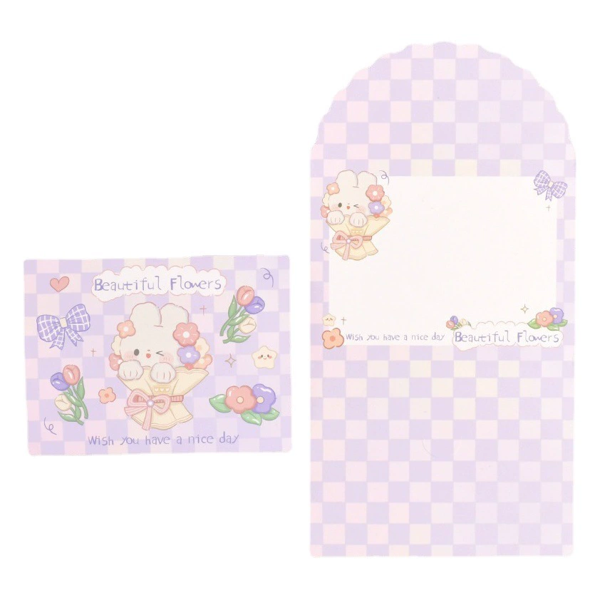 Amazon мультфильм милый ins Рождественская открытка 30% DIY Tanabata сообщение день рождения поздравление открытка оптом