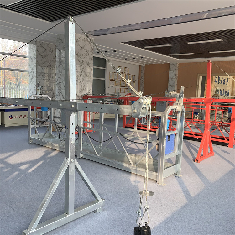 晋中市出售电动吊篮  高空作业吊篮厂  汇洋吊篮施工吊篮厂