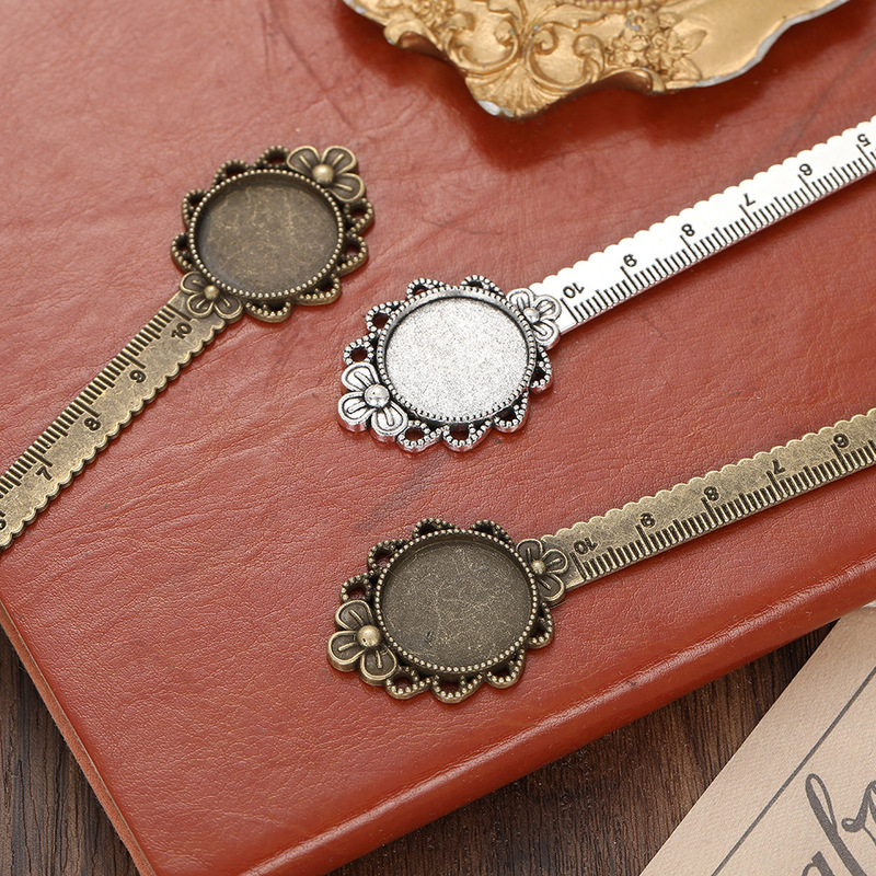 DIY Jewelry Accessories Retro Ruler Bookmark 20mm Alloy Electroplating Gift Gem Bookmark Stationery Manufacturer Wholesale DIY Jewelry Accessories Retro Ruler Bookmark 20mm Alloy Electroplating Gift Gem Bookmark Stationery Manufacturer Wholesale
