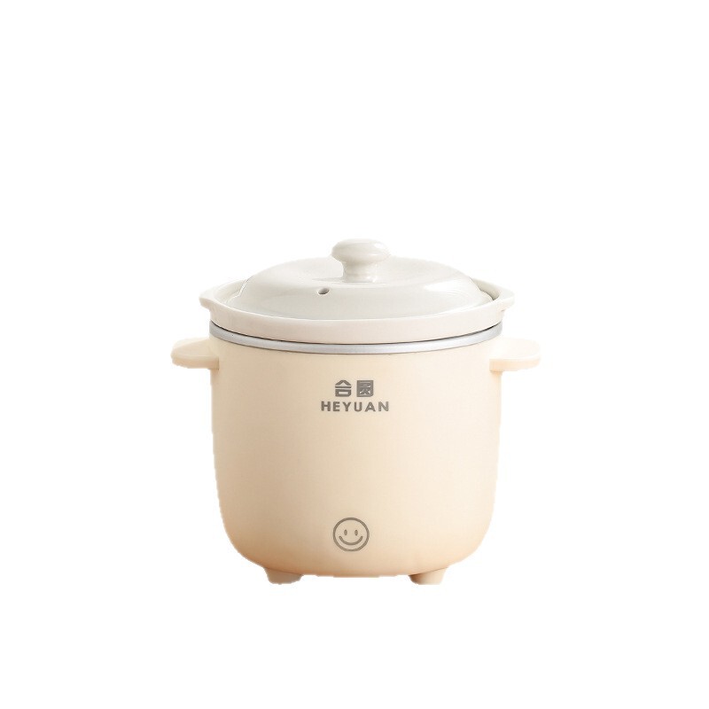 Hunermeihuo ブライトニングマッサージパウダー専用ポットチベット健康ミニシチューポットセラミックライナーベビーフードサプリメントポット|undefined