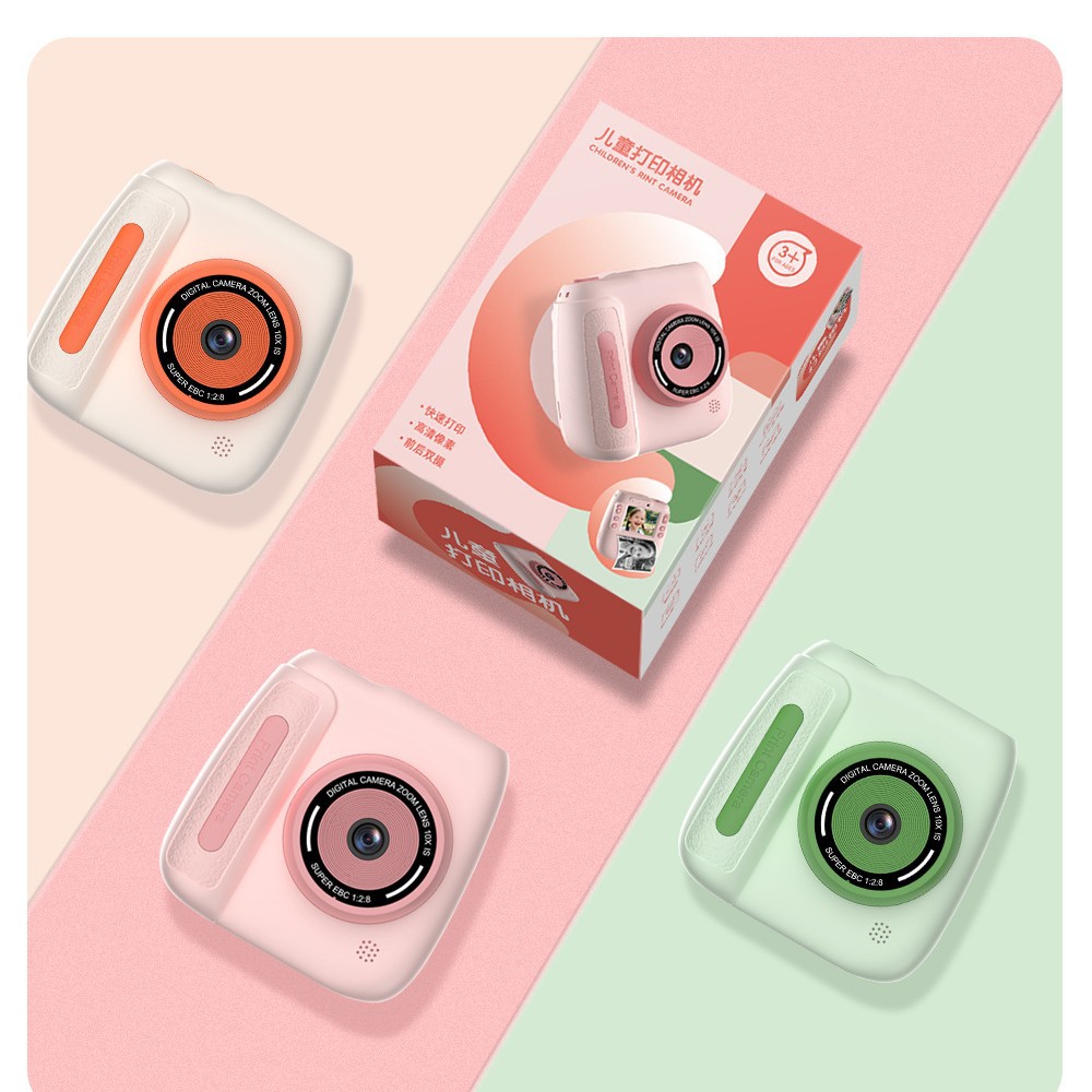 New Color Thermal Printing Camera That Can Take Pictures and Print Polaroid Cameras for Children and Parent-Child Cameras