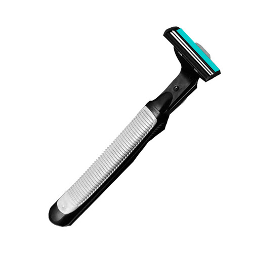 Manual razor old-fashioned shaving razor anti-scratch double-layer blade head for men and women safe shaving