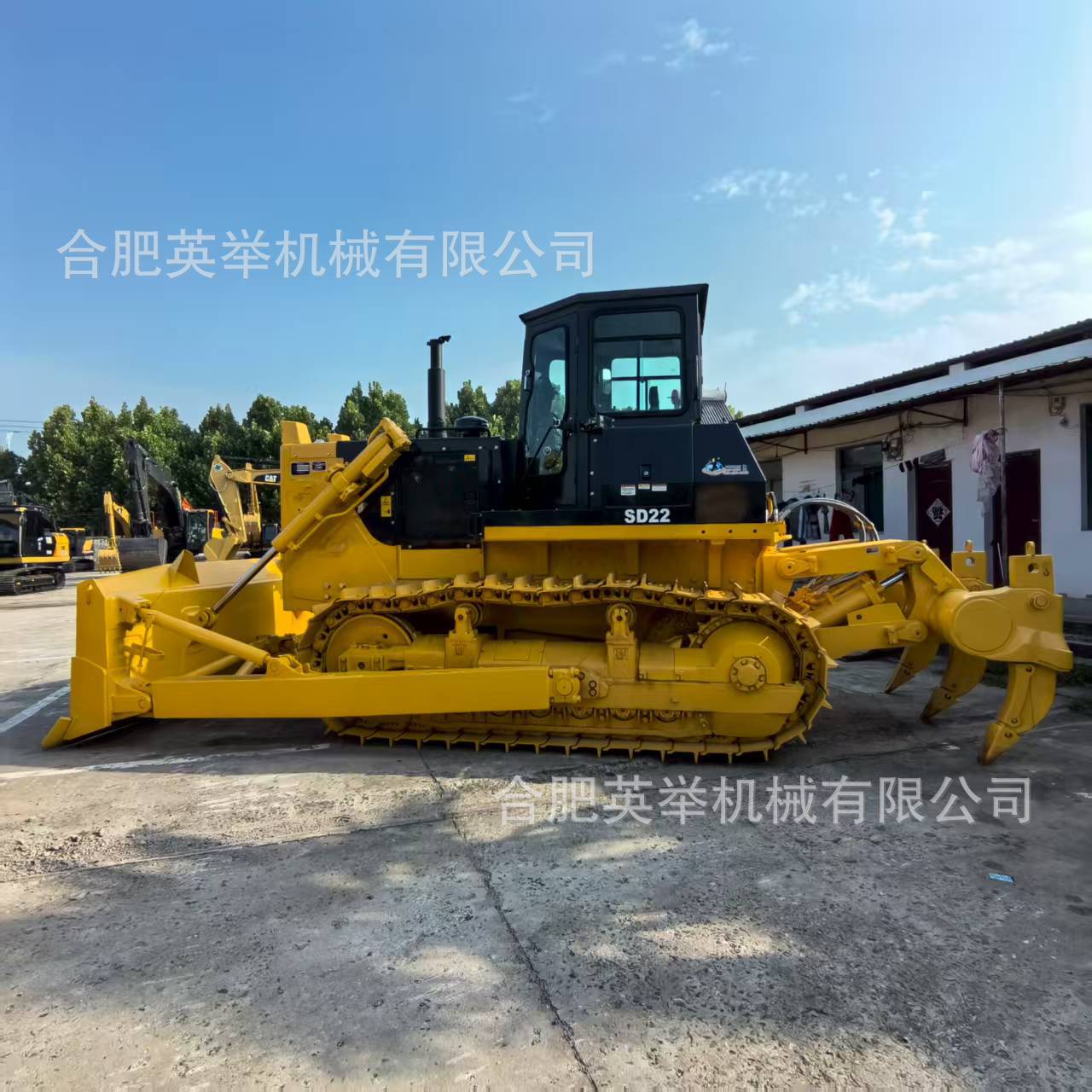 Shan empujando SD22 bulldozer Shan empujando SD16 bulldozer Shan empujando SD32 gran bulldozer maderer image 4