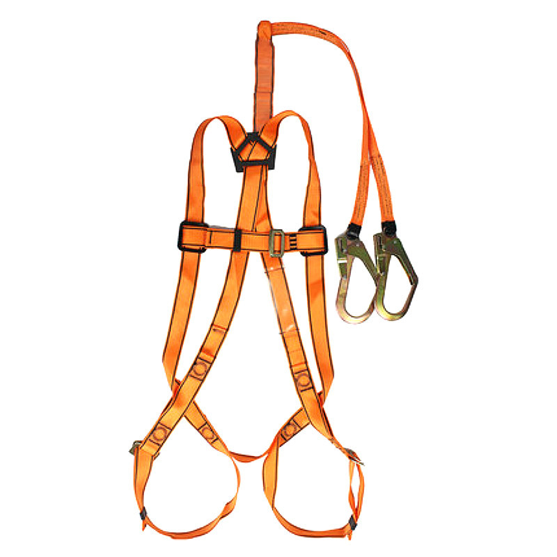 梅思安10147343轻巧星全身式安全带配吸震绳双腿