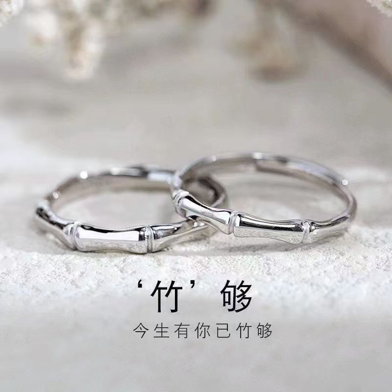 Bronce chapado al vacío no decolor Mobius anillo de nicho femenino diseño de pareja anillo de lujo ligero fábrica especial image 58