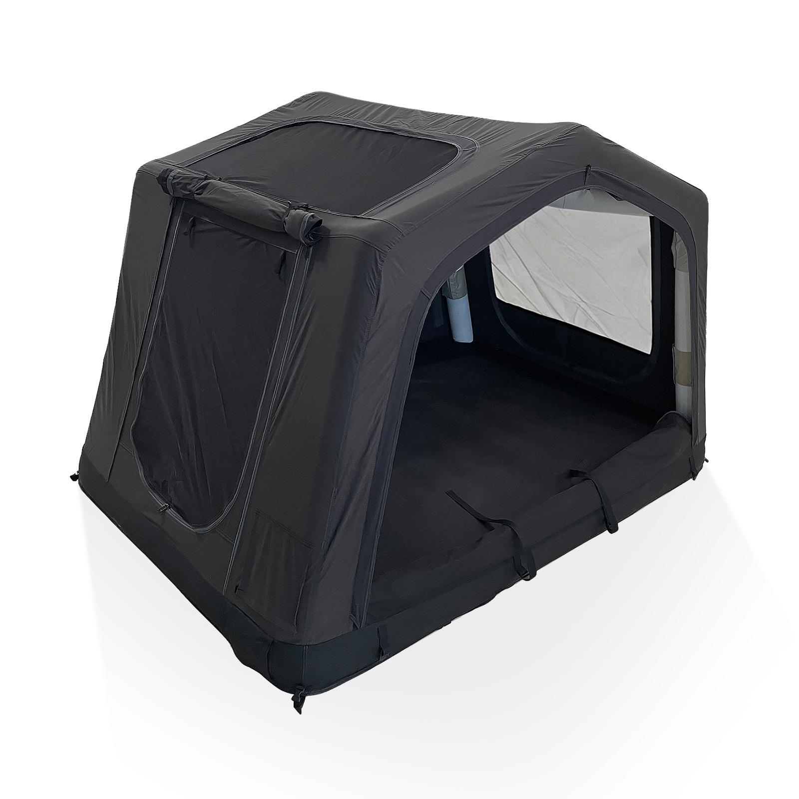 Inflatable roof tent for outdoor camping, SUV, tank, off-road, self-driving tours, car camping, foldable car tent