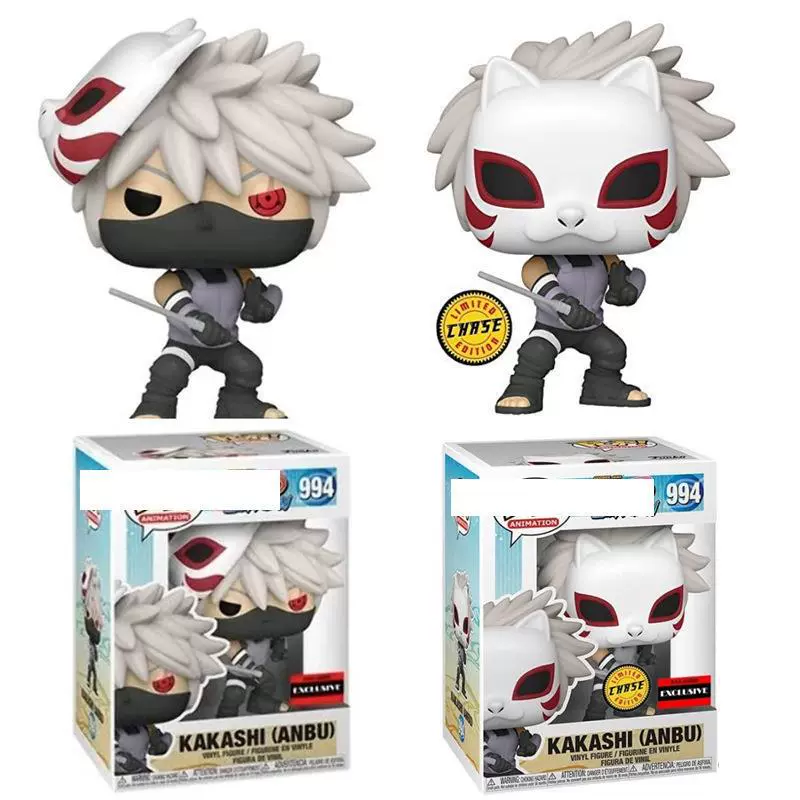 Виниловая фигурка (FUNKO POP) 994 Какaши (ANBU) — лимитированная / chase-версия, в боксе, коллекционная
