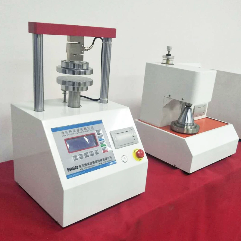 Экономичный тестер давления кольца кромок, машина для испытания на прочность давления кромок, оригинальный тестер давления бумажных колец с печатью