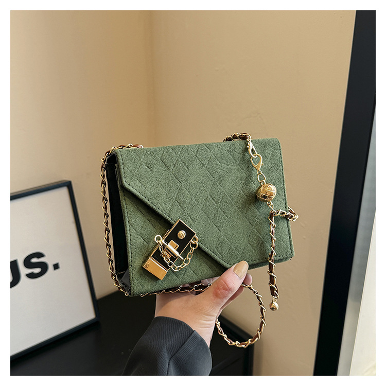 2024 Spring New Trendy Women's Texture Leisure Personality Small Square Single Shoulder Crossbody Bag_voghion.com