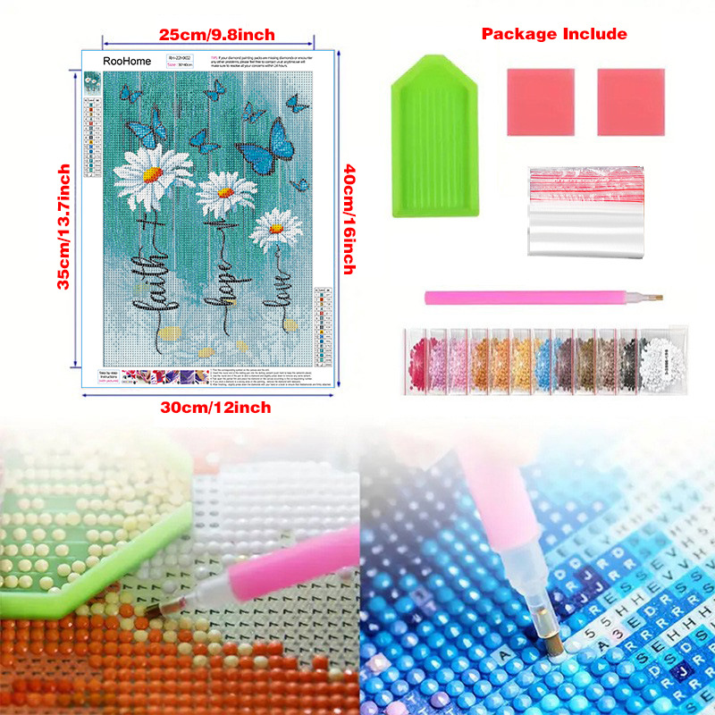 Transfronterizos hechos a mano full-diamond diy pegatinas de diamante 5D pintura al óleo pintura de cristal mampostería fábrica personalizada al por mayor