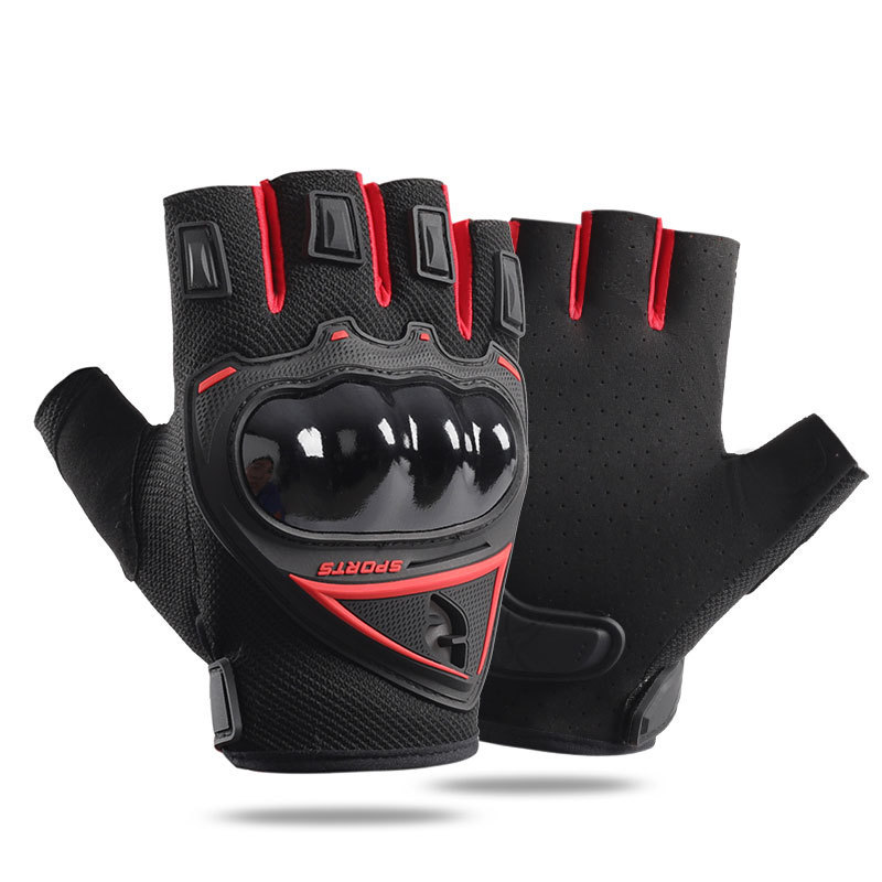 Guantes de ciclismo motocicleta dedo completo protector deportes al aire libre transpirable antideslizante pantalla táctil resistente al desgaste guantes de fitness que absorben los golpes