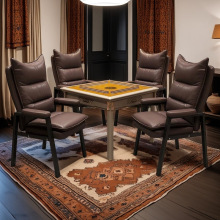 麻将椅棋牌室专用椅麻将机座椅高靠背舒适久坐茶楼办公椅会议椅子